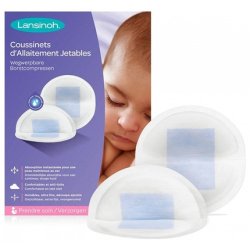 Lansinoh 60 Disposable Nursing Pads Ultra-Absorbent and Comfortable