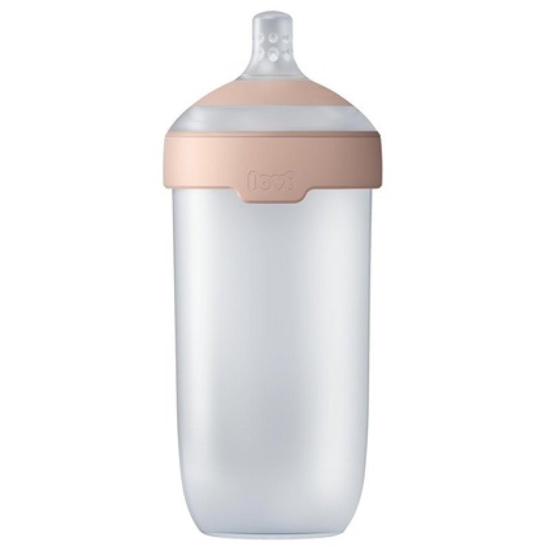 Lovi Baby Bottle Mammafeel with Teat Breastfeeding Friendly Anticolic BPA-Free
