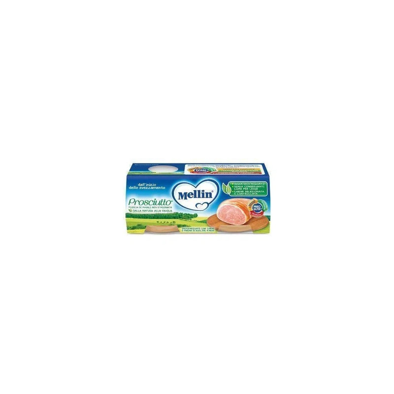 Danone Nutricia Mellin Ham Puree 2 Pieces X 80 Grams