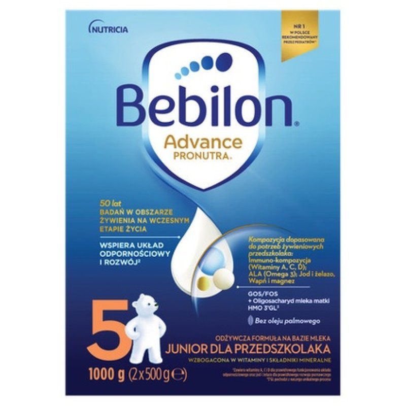 Bebilon 5 Advance Pronutra Junior Formula For Preschool Children 1000g