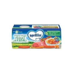 Danone Nutricia Mellin Primosugo Veal Rag 2 Jars Of 80 G