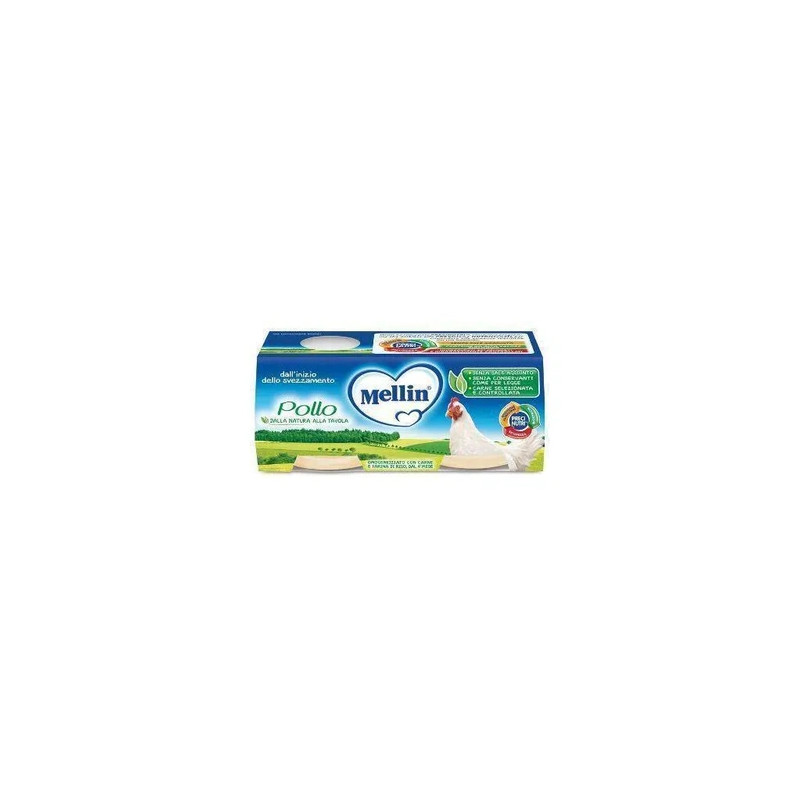 Danone Nutricia Mellin Chicken Puree 2 X 80 Grams