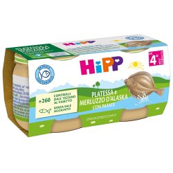 Hipp Organic Homogenized Plaice With Potatoes 2x80g By Hipp Italia