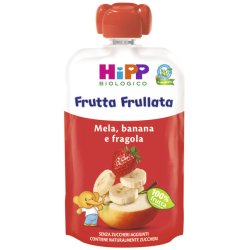 Hipp Italia Organic Fruit Puree Apple Banana Strawberry