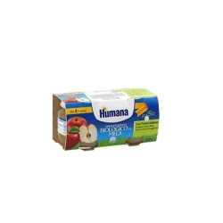 Humana Organic Apple Puree 2x100 Grams