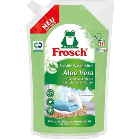 Frosch Liquid Laundry Detergent 24 Scents Aloe Vera