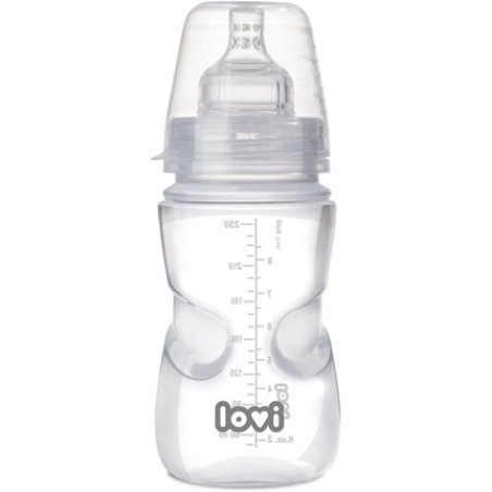 Lovi Anti-Colic Baby Feeding Bottle With Dynamic Teat | 250 Ml | Super Air Vent