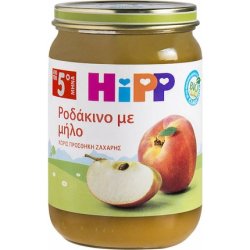 Hipp Organic Fruit Puree With Peach And Apple From 5 Months 190g