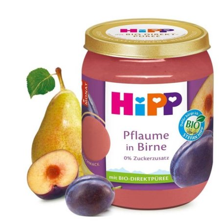 Hipp Baby Fruit Cream Pear With Plum From 5 Months 160 Grams