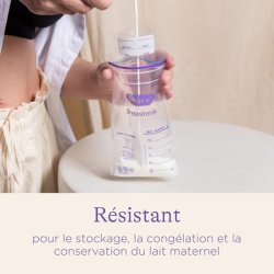 Lansinoh Breastmilk Storage Bags 180ml - Pack of 25