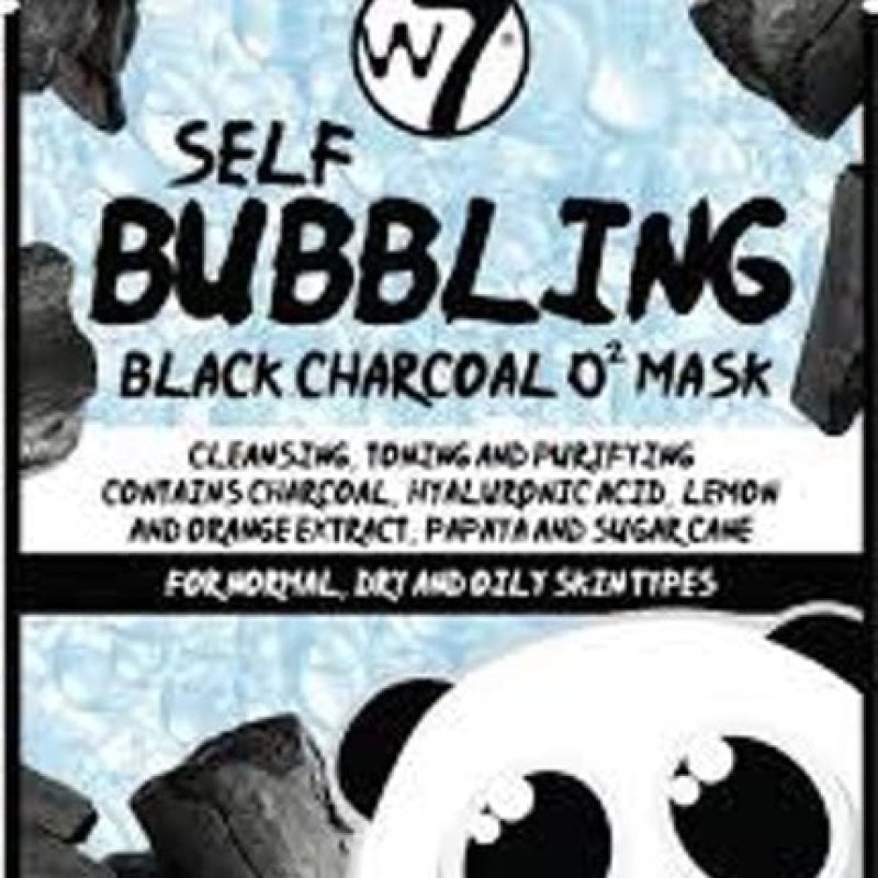 Mascarilla O2 Self Bubbling Carbon Black