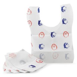 NeoBaby Bavagline di carta monouso 30 pezzi Feeding/messy bib Paper