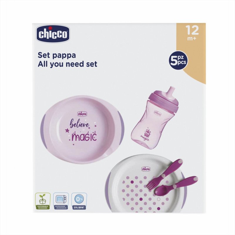 Chicco 00016201100000 toddler tableware Toddler dinner set