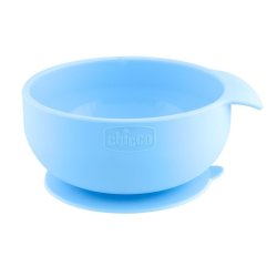 Chicco Silicone Bowl Blue 1 Piece
