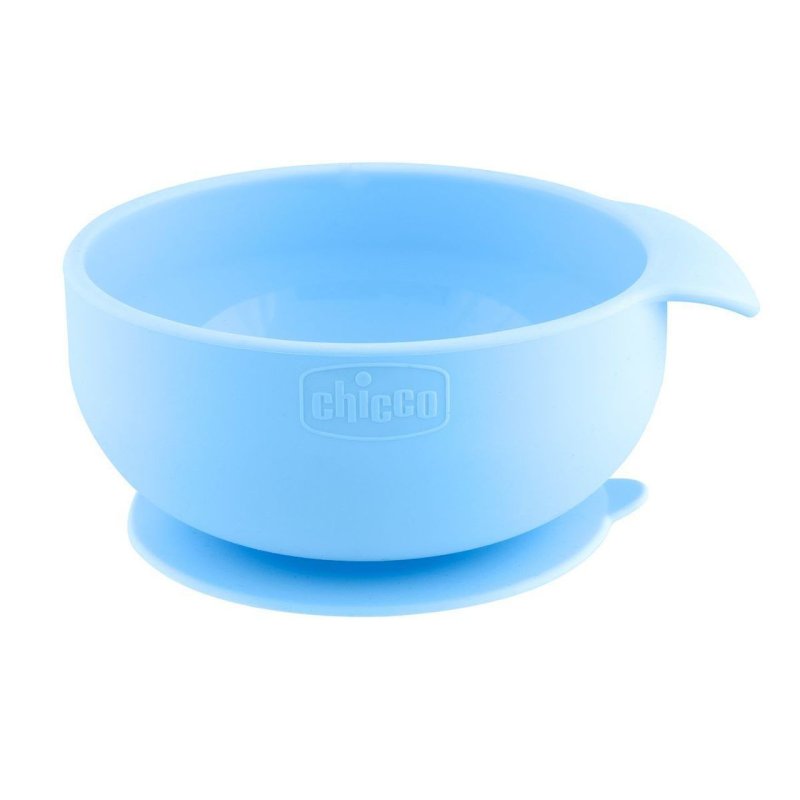 Chicco Silicone Bowl Blue 1 Piece