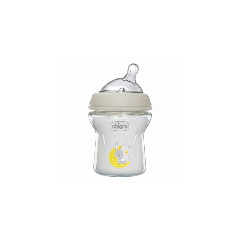 Chicco Chicco Naturalfeeling Glass Baby Bottle 150ml 0 Months And Older