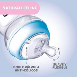 Chicco Natural Feeling Anti-Colic Baby Bottle for 0 Months 150ml