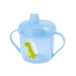 Lulabi Dinosaur Toddler Cup Made Of Polypropylene Light Blue 200cc