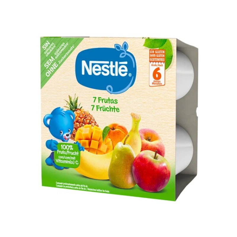 Nestle 12524045 aliment à base de fruits pour bébé 400 g 4 pièce(s)
