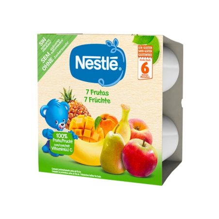 Nestle Puree 7 Fruits 4x100 Gr