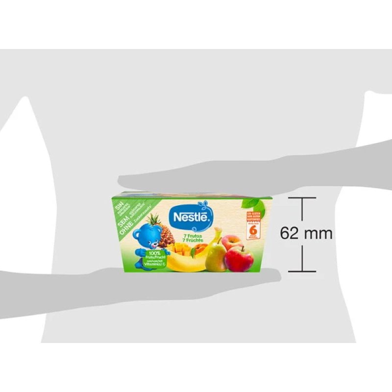 Nestle 12524045 aliment à base de fruits pour bébé 400 g 4 pièce(s)