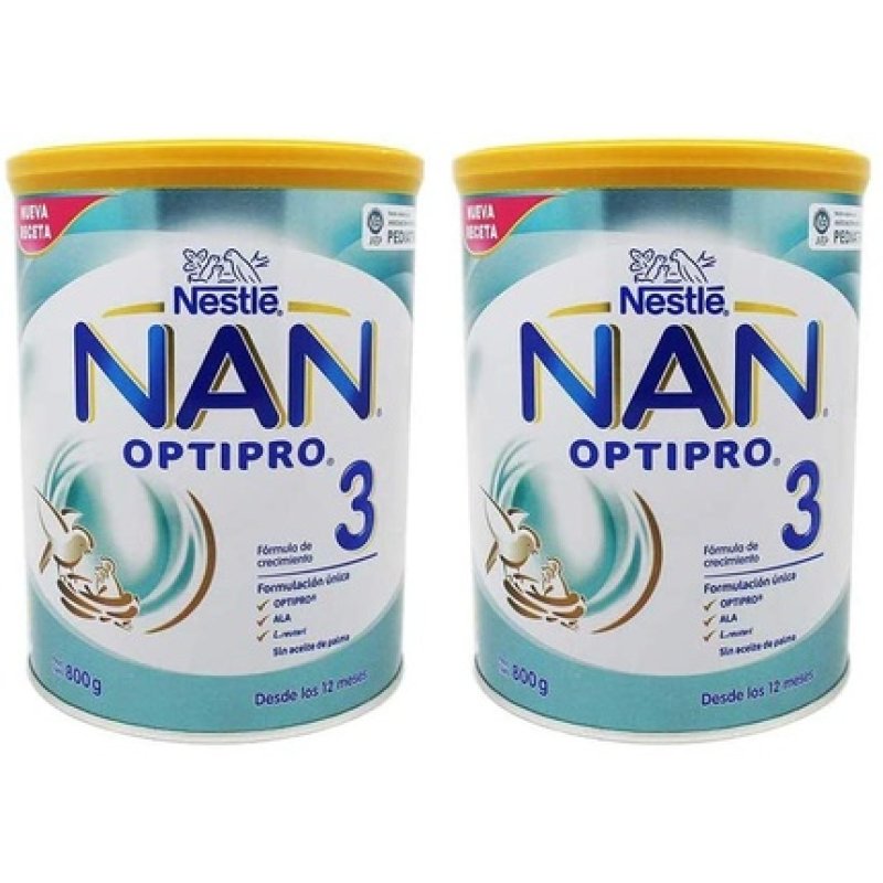 Nestlé Nan 3 Optipro 800 800 G, White 019102762