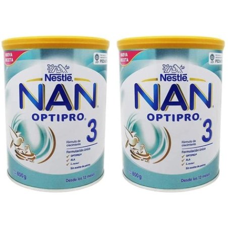Nestlé Nan 3 Optipro 800 800 G, White 019102762