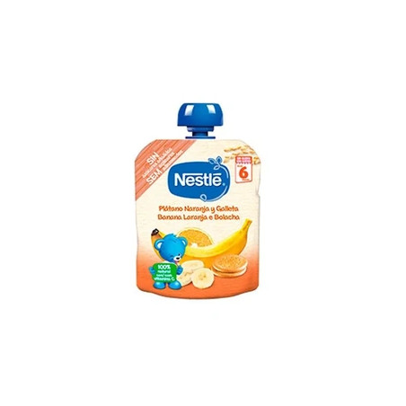 Nestle Naturnes Banana - Orange - Biscuit 90g For 6 Months And Older