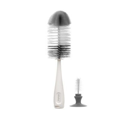 Akuku Bottle And Nipple Cleaning Brush With Suction Cup And Hidden Mini Brush