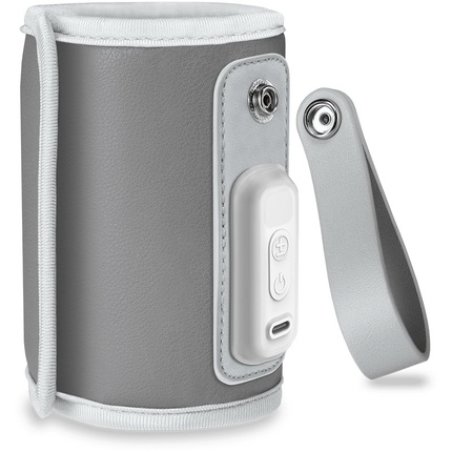 Lionelo Care Thermup Go Scaldabiberon Grey Silver Bottle Warmer 1 Pz