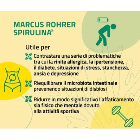 Marcus Rohrer Hawaiian Spirulina Food Supplement 540 Tablets