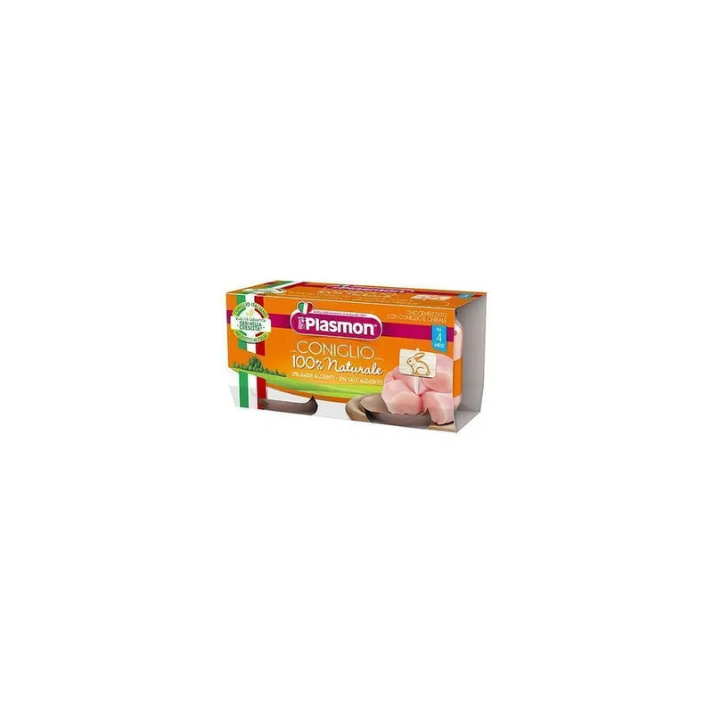 Plasmon Rabbit Puree 2x80g