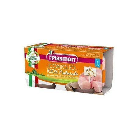Plasmon Rabbit Puree 2x80g