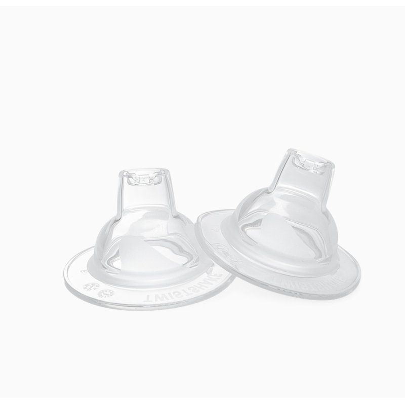 Twistshake Spout Baby Infant Teat 4 Months Transparent