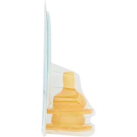 Neobaby Rubber Sucker Slow Flow 0 Months - Pack of 2