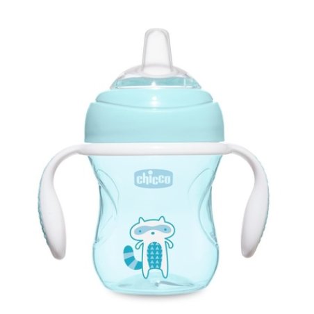 Chicco Transition Cup First Training Cup 200ml With Soft Spout 4m Boy