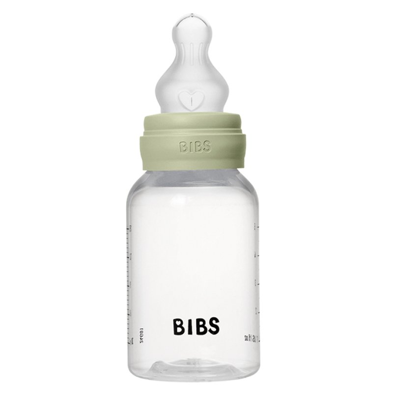 Bibs Baby Bottle 150ml Silicone Nipple Anticolic BPA-Free Round Nipple