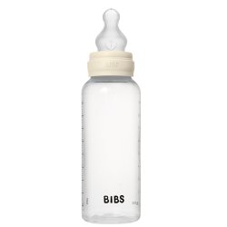 Bibs Baby Bottle 270ml Silicone Nipple Anticolic BPA-Free Round Nipple