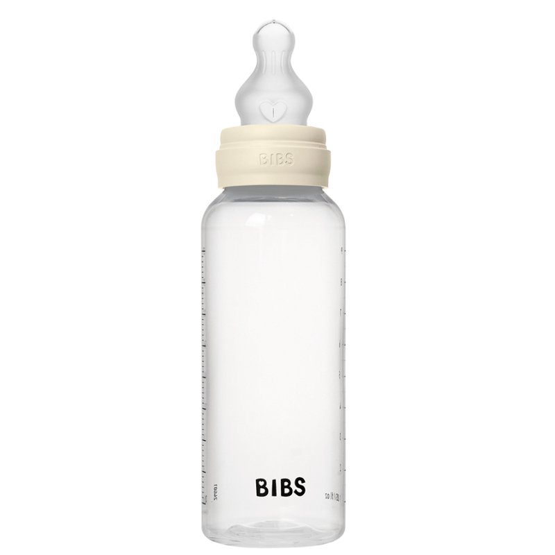 Bibs Baby Bottle 270ml Silicone Nipple Anticolic BPA-Free Round Nipple