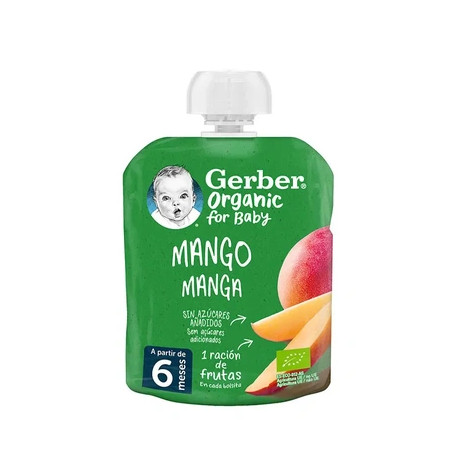 Gerber Gerber Pouch Organic Handle 90g