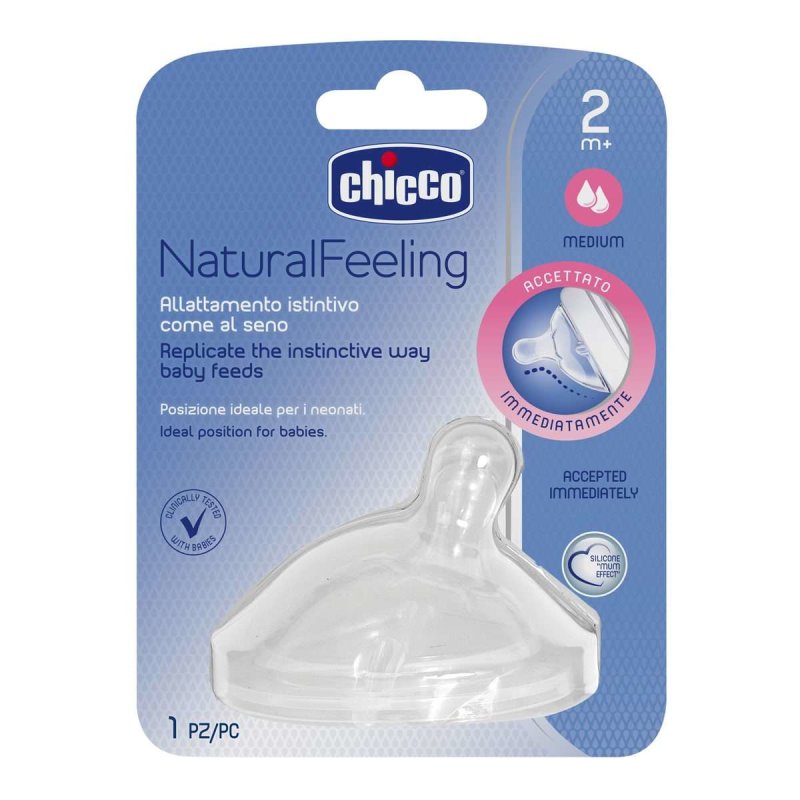 Chicco Stepup New Teat Medium Flow 2 Months
