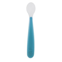 NeoBaby Cucchiaio in silicone 6 mesi Toddler spoon Blue, White