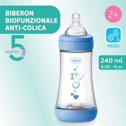 Chicco Perfect 5 Anticolic Bottle 240ml Medium Flow