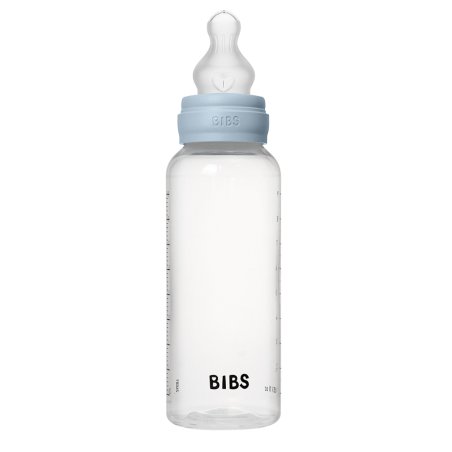 Bibs Baby Bottle 270ml Silicone Nipple Anticolic BPA-Free Round Nipple