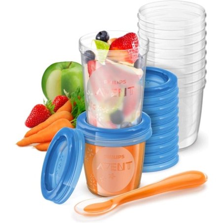 Philips Avent SCF721/20 Baby Food Storage Container Blue