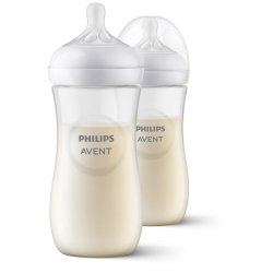 Philips Avent Natural Response Baby Bottle 3 Months And Older 2x330 Ml