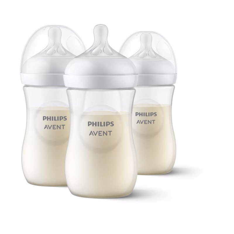 Philips AVENT Natural Response SCY903/03 Biberon 260 ml - Pack de 3