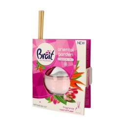 Dramatic Hair Brait Air Freshener Sticks Liquid Oriental Garden 1 Pack 4 Pieces 40 Milliliters