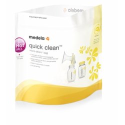 Medela Quick Clean Microwave Bags - Fast and Convenient Cleaning of Breast Pump Parts or Accessories