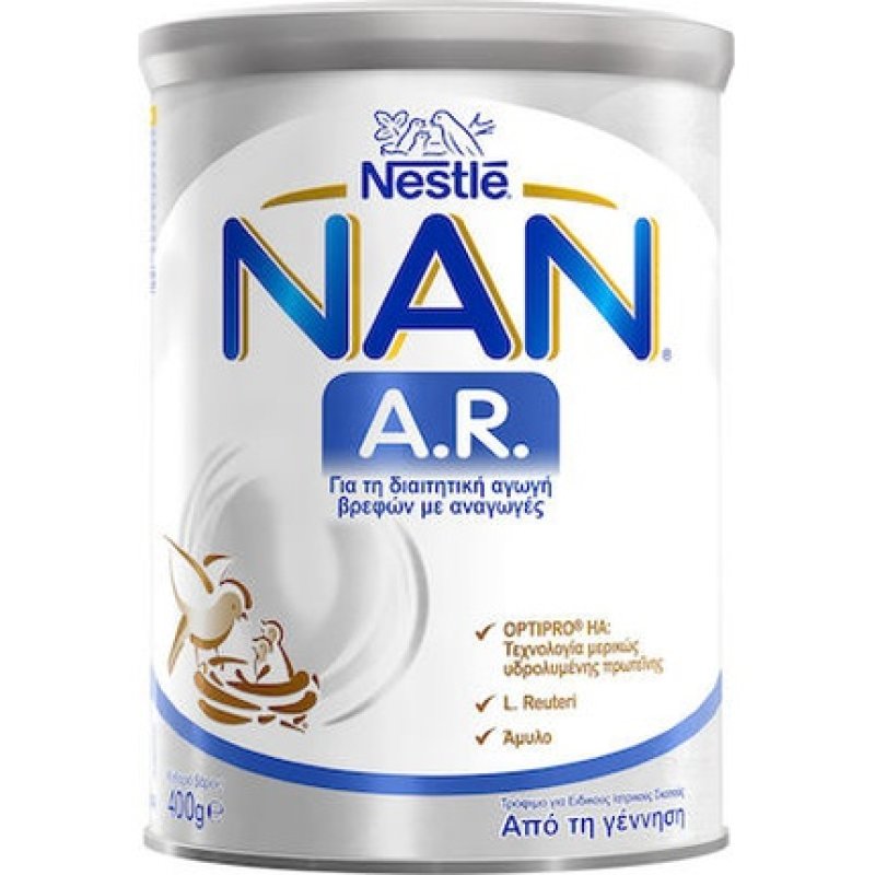 Nan Anti-Reflux Milk Powder 0m - 400 Grams